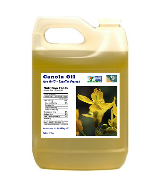 NonGMO Expeller Pressed 100 Canola OilBabaash USA