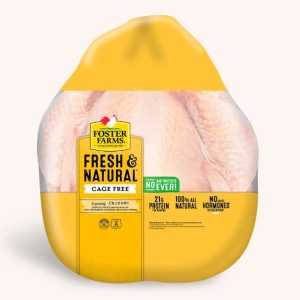 Fresh Young Whole Chicken - Frozen