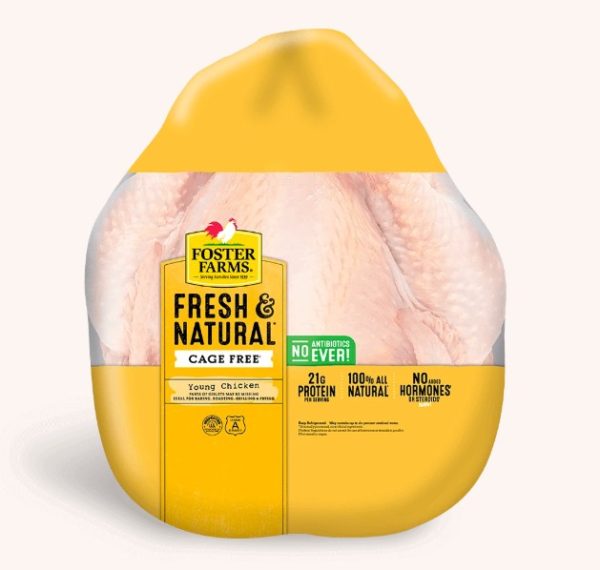 Fresh Young Whole Chicken - Frozen